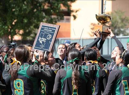 Thumbnail 2 in Banning vs. Narbonne (CIF LA City Invitational Final) photogallery.