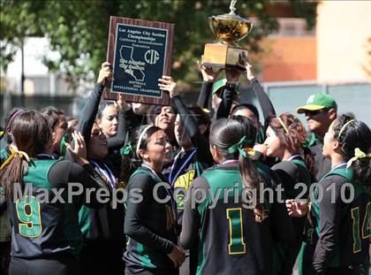 Thumbnail 3 in Banning vs. Narbonne (CIF LA City Invitational Final) photogallery.