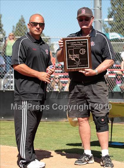 Thumbnail 1 in Banning vs. Narbonne (CIF LA City Invitational Final) photogallery.