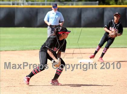 Thumbnail 3 in Banning vs. Narbonne (CIF LA City Invitational Final) photogallery.