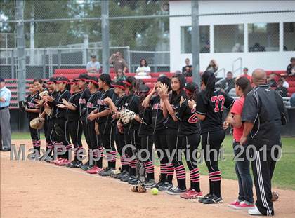 Thumbnail 1 in Banning vs. Narbonne (CIF LA City Invitational Final) photogallery.