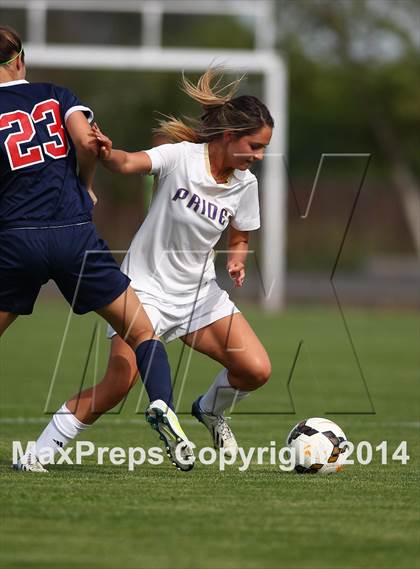 Thumbnail 2 in Vacaville Christian @ Bradshaw Christian (Senior Night) photogallery.