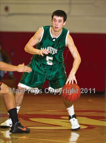 Thumbnail 3 in Stoughton vs. Mansfield (Hockomock League Winter Classic) photogallery.