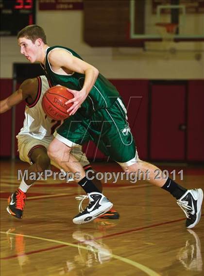 Thumbnail 3 in Stoughton vs. Mansfield (Hockomock League Winter Classic) photogallery.