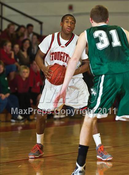 Thumbnail 1 in Stoughton vs. Mansfield (Hockomock League Winter Classic) photogallery.