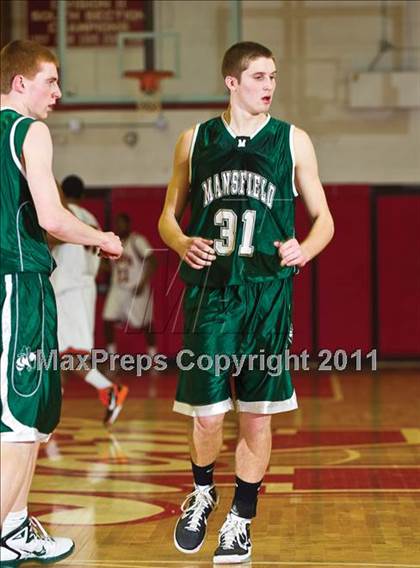 Thumbnail 2 in Stoughton vs. Mansfield (Hockomock League Winter Classic) photogallery.
