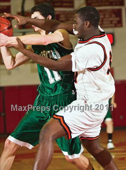 Thumbnail 1 in Stoughton vs. Mansfield (Hockomock League Winter Classic) photogallery.