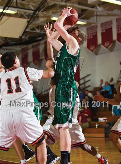Thumbnail 2 in Stoughton vs. Mansfield (Hockomock League Winter Classic) photogallery.