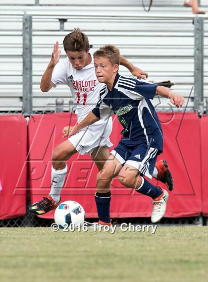 Thumbnail 3 in Weddington @ Charlotte Catholic photogallery.