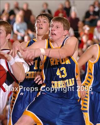 Thumbnail 2 in Ripon Christian vs. Modesto Christian (Section Playoffs) photogallery.