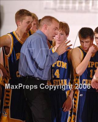 Thumbnail 3 in Ripon Christian vs. Modesto Christian (Section Playoffs) photogallery.