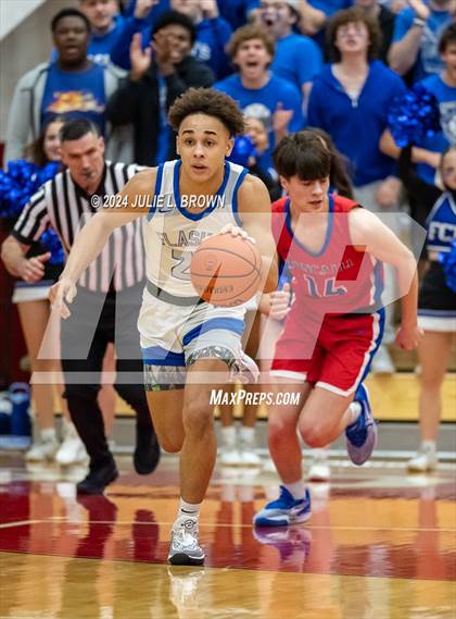 Thumbnail 3 in Roncalli vs. Franklin Central (IHSAA sectional 11 1st round) photogallery.