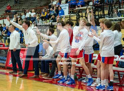 Thumbnail 2 in Roncalli vs. Franklin Central (IHSAA sectional 11 1st round) photogallery.