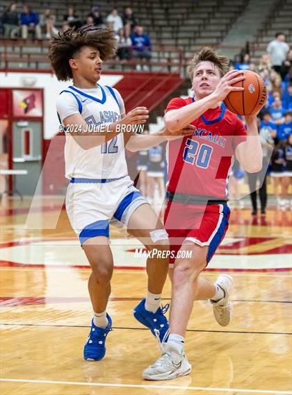 Thumbnail 1 in Roncalli vs. Franklin Central (IHSAA sectional 11 1st round) photogallery.