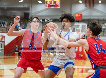 Thumbnail 3 in Roncalli vs. Franklin Central (IHSAA sectional 11 1st round) photogallery.