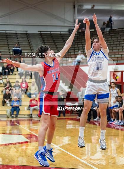 Thumbnail 2 in Roncalli vs. Franklin Central (IHSAA sectional 11 1st round) photogallery.