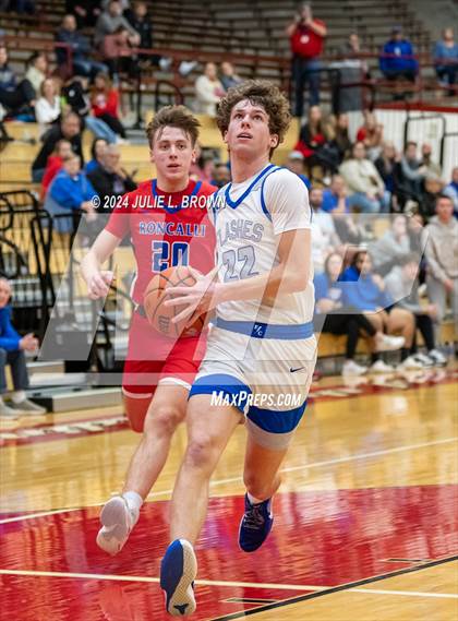 Thumbnail 3 in Roncalli vs. Franklin Central (IHSAA sectional 11 1st round) photogallery.