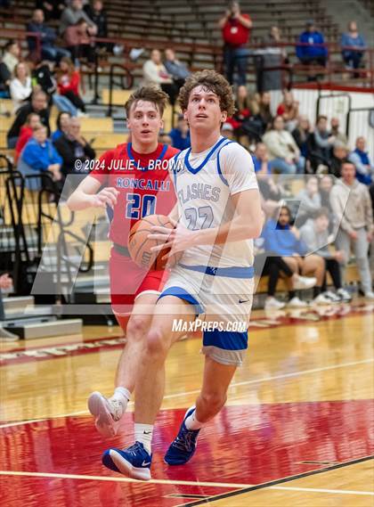 Thumbnail 2 in Roncalli vs. Franklin Central (IHSAA sectional 11 1st round) photogallery.