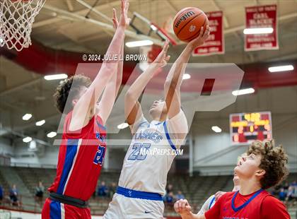 Thumbnail 2 in Roncalli vs. Franklin Central (IHSAA sectional 11 1st round) photogallery.