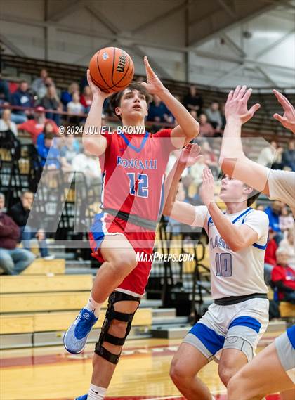 Thumbnail 2 in Roncalli vs. Franklin Central (IHSAA sectional 11 1st round) photogallery.