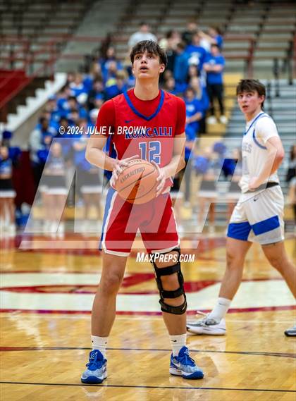 Thumbnail 3 in Roncalli vs. Franklin Central (IHSAA sectional 11 1st round) photogallery.