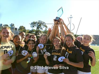 Thumbnail 3 in Mission Hills vs. Serra (CIF SDS D3 Final) photogallery.