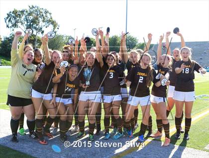 Thumbnail 1 in Mission Hills vs. Serra (CIF SDS D3 Final) photogallery.