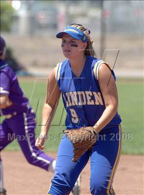 Thumbnail 2 in Linden vs. Orestimba (CIF SJS D5 Final) photogallery.