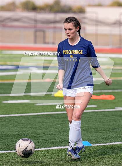 Thumbnail 3 in Pusch Ridge Christian Academy @ American Leadership Academy - West Foothills (AIA-3A Quarterfinal) photogallery.