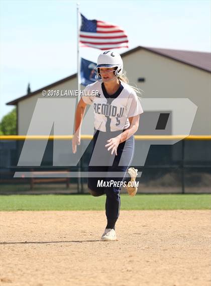 Thumbnail 3 in Bemidji vs.Sartell-St. Stephen (MSHSL Class AAA Sectional Playoff) photogallery.