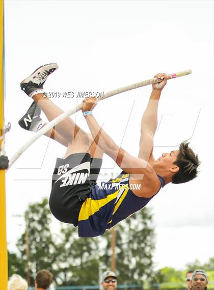 Thumbnail 3 in CIF Sac-Joaquin Section Masters (Pole Vault) photogallery.