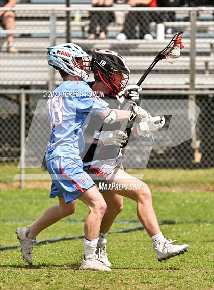 Thumbnail 1 in Boiling Springs vs J.L. Mann (SCHSL 5A Playoff Round 2) photogallery.