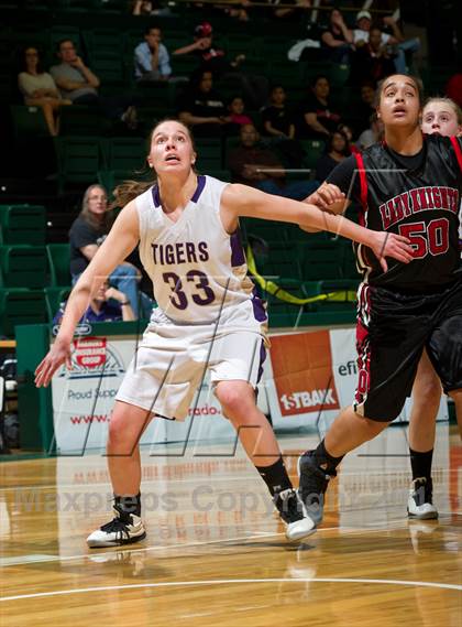 Thumbnail 1 in Denver Science & Tech Stapleton vs. Holy Family (CHSAA 3A Final Four) photogallery.