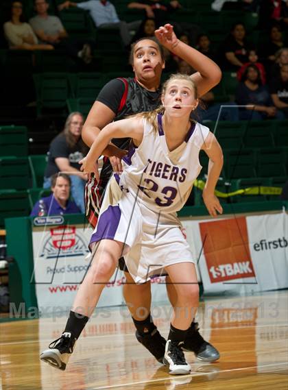 Thumbnail 1 in Denver Science & Tech Stapleton vs. Holy Family (CHSAA 3A Final Four) photogallery.