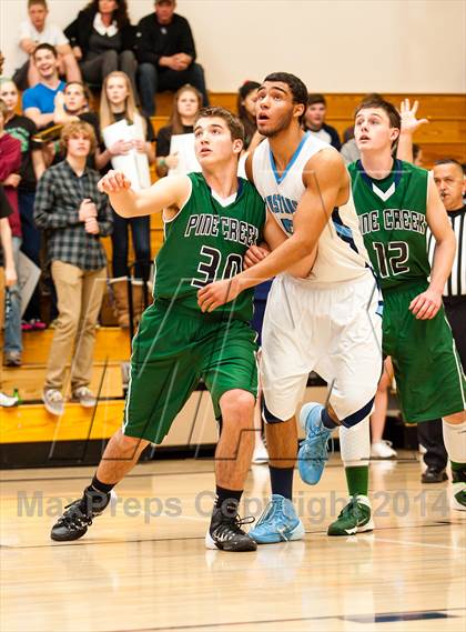 Thumbnail 3 in Pine Creek @ Ralston Valley (CHSAA 5A First Round) photogallery.