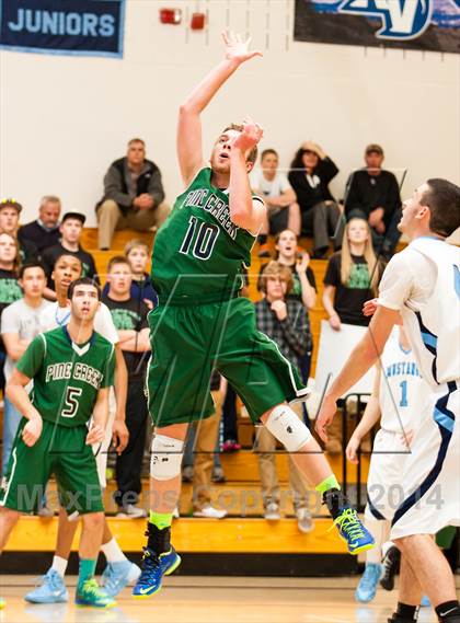Thumbnail 2 in Pine Creek @ Ralston Valley (CHSAA 5A First Round) photogallery.