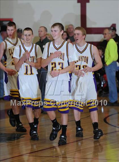 Thumbnail 1 in Prentice vs. Clayton (D4 Sectional Final) photogallery.