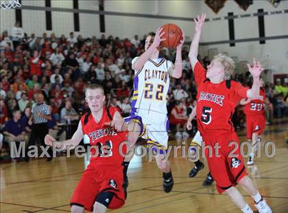 Thumbnail 3 in Prentice vs. Clayton (D4 Sectional Final) photogallery.
