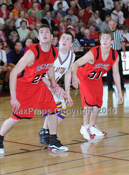 Thumbnail 2 in Prentice vs. Clayton (D4 Sectional Final) photogallery.