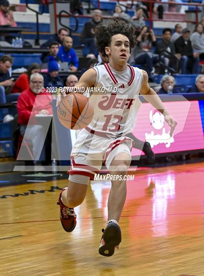 Thumbnail 2 in Jeffersonville vs Warren Central (Phil Cox Memorial Holiday Tournament) photogallery.