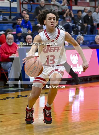 Thumbnail 1 in Jeffersonville vs Warren Central (Phil Cox Memorial Holiday Tournament) photogallery.