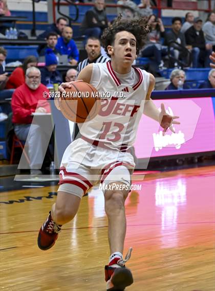 Thumbnail 3 in Jeffersonville vs Warren Central (Phil Cox Memorial Holiday Tournament) photogallery.