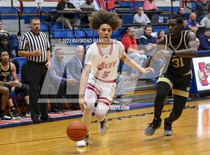 Thumbnail 2 in Jeffersonville vs Warren Central (Phil Cox Memorial Holiday Tournament) photogallery.