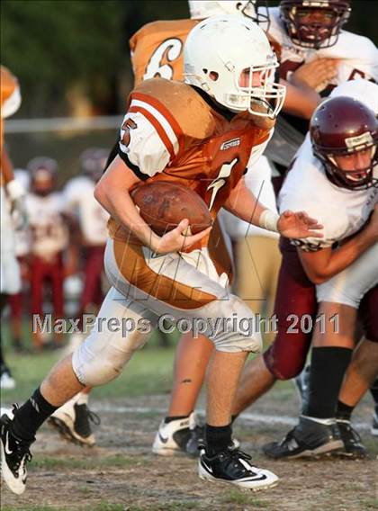 Thumbnail 1 in Austin Freshman Maroon @ Round Rock Westwood Freshman Orange photogallery.