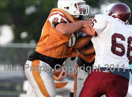 Thumbnail 3 in Austin Freshman Maroon @ Round Rock Westwood Freshman Orange photogallery.