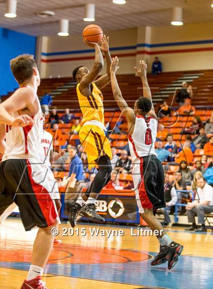 Thumbnail 2 in Madison Academy vs Lexington Dunbar (Marshall County Hoopfest) photogallery.