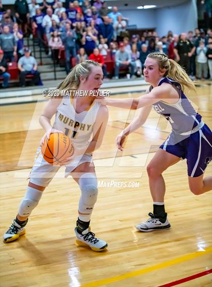Thumbnail 2 in Mitchell vs Murphy (NCHSAA 1A Western Regional Final) photogallery.