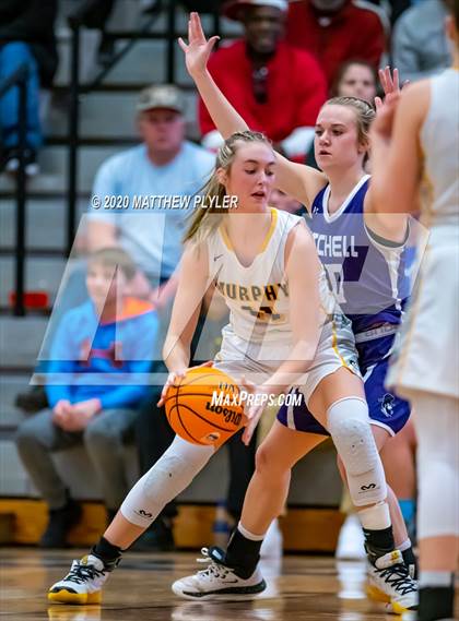 Thumbnail 1 in Mitchell vs Murphy (NCHSAA 1A Western Regional Final) photogallery.