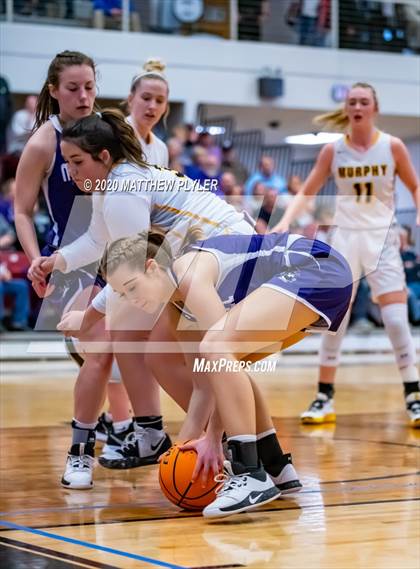 Thumbnail 1 in Mitchell vs Murphy (NCHSAA 1A Western Regional Final) photogallery.