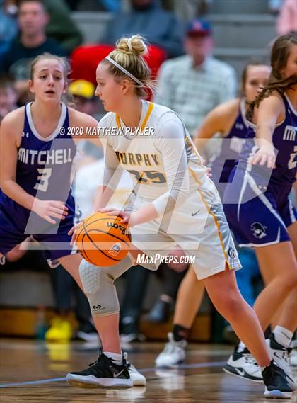 Thumbnail 1 in Mitchell vs Murphy (NCHSAA 1A Western Regional Final) photogallery.